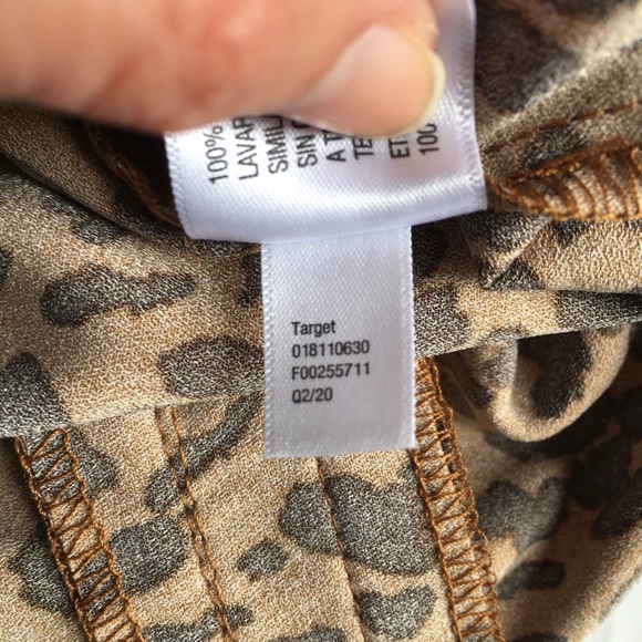 Leopard Shorts for women’s a New Day Size M high rise belted tie waist - Picture 9 of 13